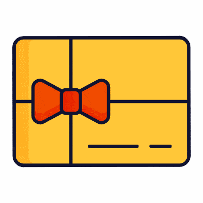 Gift card icon